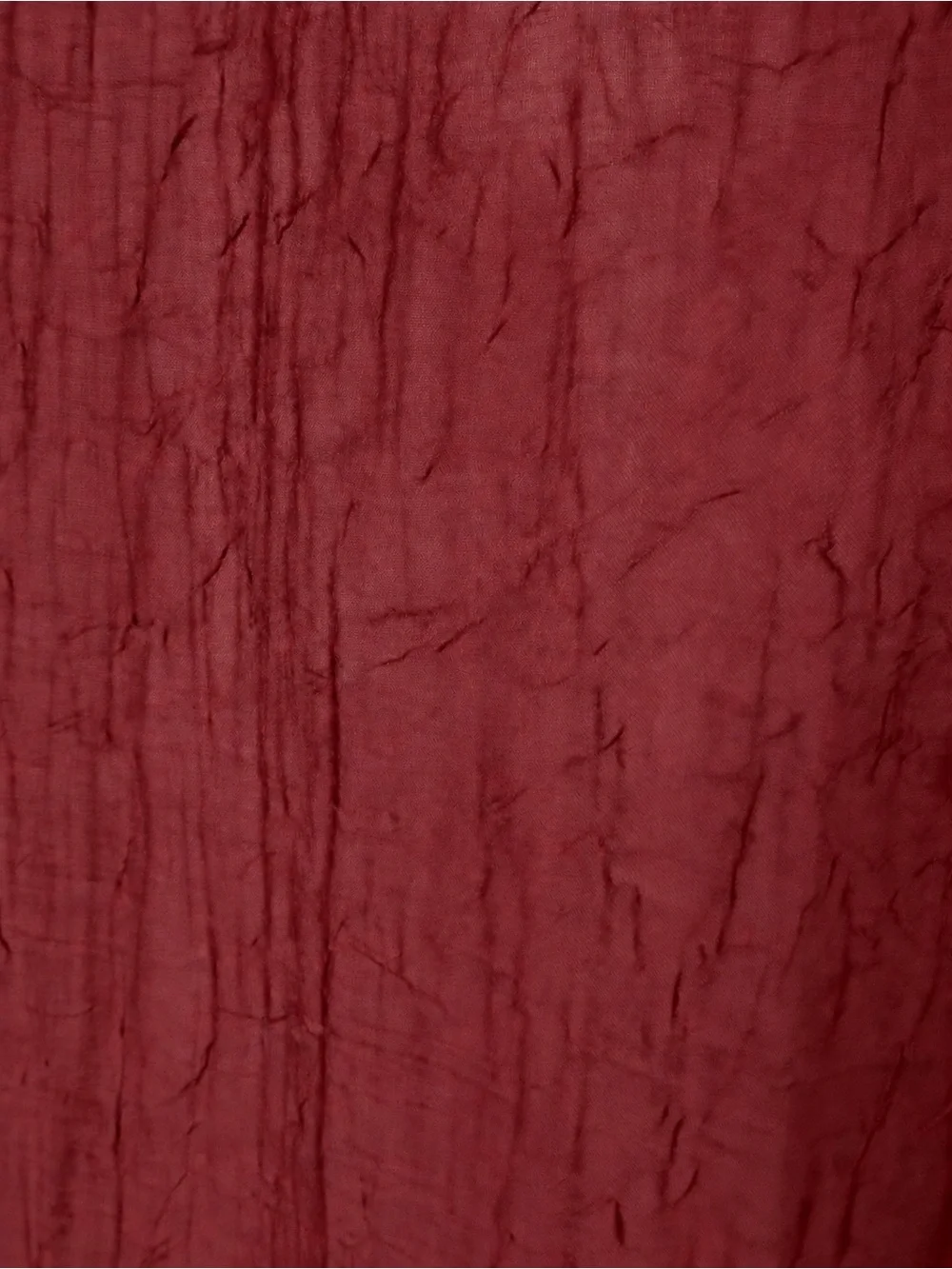 Vintage Burgundy Embroidered Semi-Sheer Curtains 52x84 Set of 2